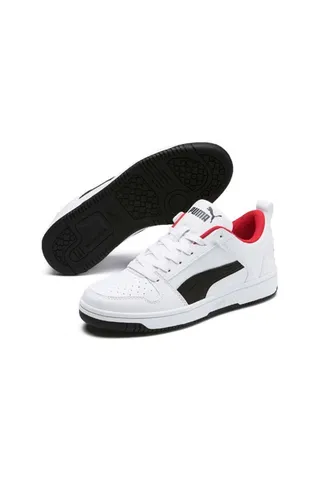 <span class="text-styled__StyledSpan-sc-d280c10c-1 dvOaRP">Puma< span>Rebound V6 Low Unisex Casual Shoes 39232801 White