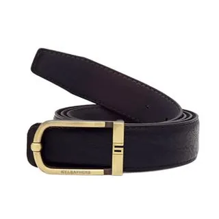 کمربند مردانه کیتی مدل چرم صنعتی پلاکی PRO782IN140