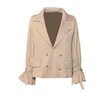 مانتو کتی زنانه مدل 8034 رنگ کرم