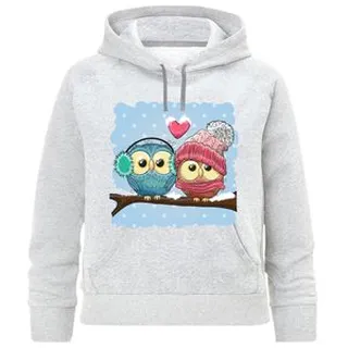 هودی بچگانه مدل جغد برفی کد x80