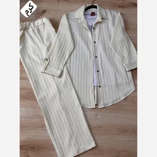 ست شومیز شلوار ریما با جنس سوپر آیوا درجه یک