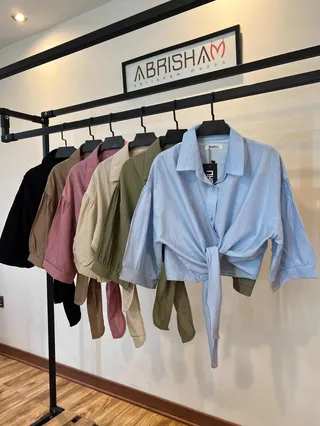 شومیز گره ای ترک