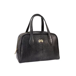 کیف زنانه مدل 4119 یشمی سربی