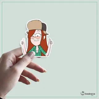 استیکر و برچسب آبشار جاذبه - Gravity Falls 17