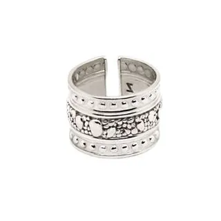 انگشتر نقره زنانه مدل راه ماری