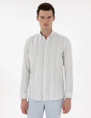 پیراهن آستین بلند مردانه پیر کاردین