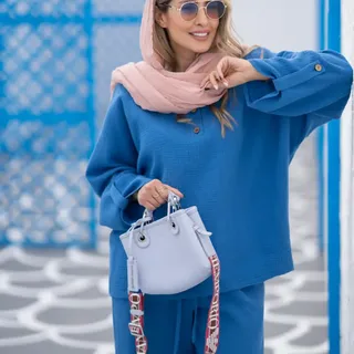 بلوز بوندینگ آبی
