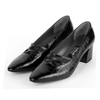 کفش زنانه پاتن چرم آفتاب مدل P66