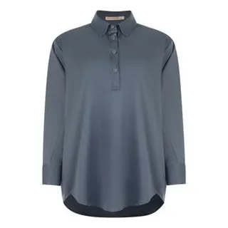 بلوز آستین بلند زنانه پاتن جامه مدل جلوبسته 102231030140842 نخی