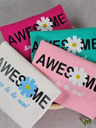 تیشرت تک دخترانه awesme