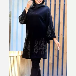 مانتو مجلسی گندم جنس مازراتی
