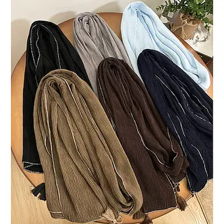 شال پلیسه دورلمه کد1027