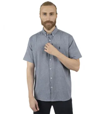 پیراهن آستین کوتاه مردانه برند پی لس کد 1401021