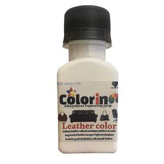 رنگ چرم کالرین �مدل LEATHER C رنگ سفید