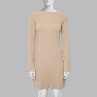 پیراهن یقه گرد زنانه مدل 845022661 طرح ترندیول