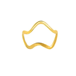 انگشتر طلا 18 عیار زنانه کیا گالری مدل AR367