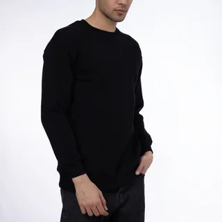 سویشرت مردانه زی سا مدل 1004 رنگ مشکی