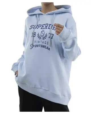 هودی زنانه آبی روشن سوپردرای Superdry کد W12A41604C