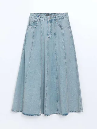 دامن بلند زنانه ال سی وایکیکی