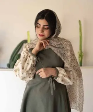 پیراهن زنانه لنین پرگل