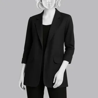 مانتو کتی زنانه مدل Y99 رنگ مشکی