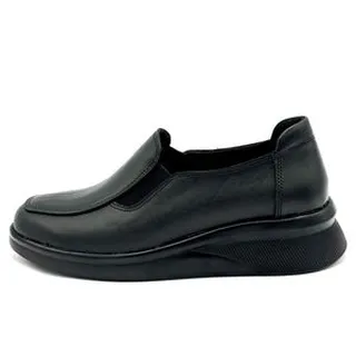 کفش طبی زنانه مدل چرمی کد ۹۶۰ رنگ مشکی