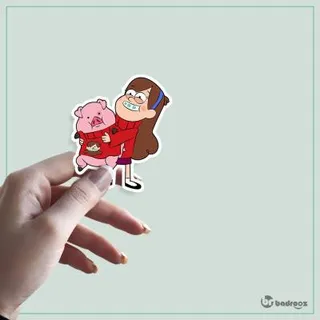 استیکر و برچسب آبشار جاذبه - Gravity Falls 30