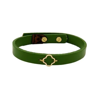 دستبند طلا 18 عیار زنانه مانچو کد bfg193