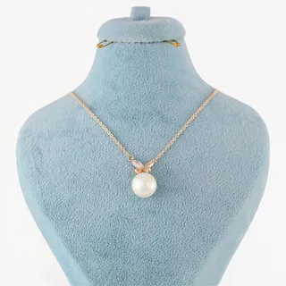 گردنبند زنانه ژوپینگ مدل پروانه کد AAB644