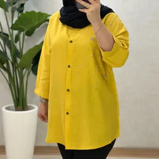 B454- تونیک سنگ دوزی