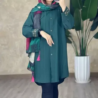 شومیز مچ گلدوزی(ارسال رایگااااان.قبل از خرید حتمااا موجودی بگیرید.