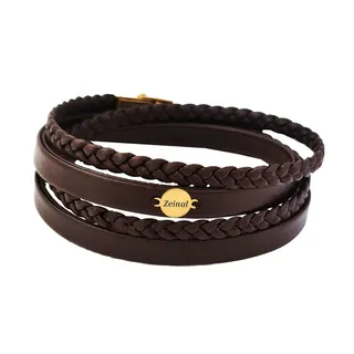 دستبند نقره مردانه لیردا مدل اسم زینال DCR 437