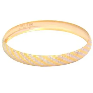 النگو طلا 18 عیار زنانه طلای مستجابی مدل اسپرلوس شطرنج کد 8041 سایز 4