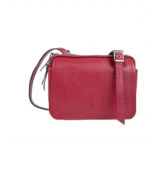 کیف دوشی زنانه چرم طبیعی نوین چرم Novin Leather مدل دلا