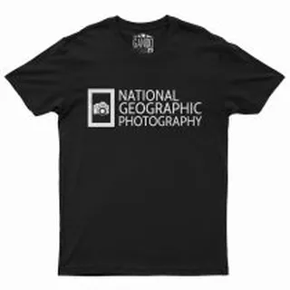 تی شرت آستین کوتاه مردانه گاندو مدل national geographic photography