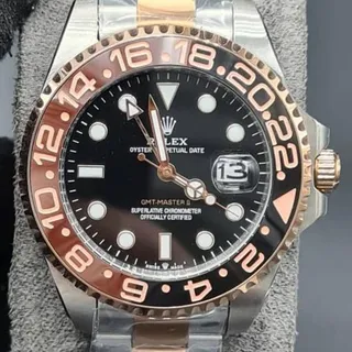 ساعت مردانه و پسرانه رولکس مدل سابمارینر جی ام تی با گارانتی یکساله Rolex submariner GMT