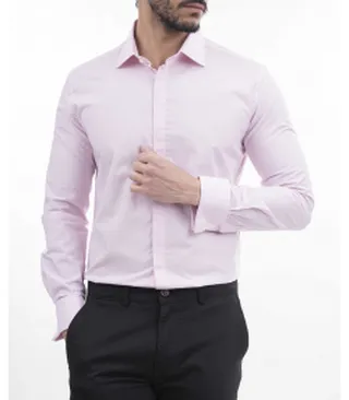 پیراهن مردانه کافه شرت Cafe Shirt کد1208