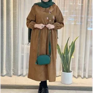 پیراهن گلدوزی گنجشک زنانه و دخترانه 