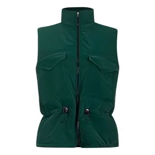 پافر زنانه سون پون مدل 227 رنگ سبز تیره