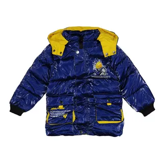 کاپشن پسرانه مدل 01 رنگ آبی