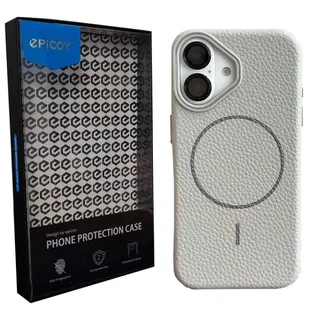 کاور گوشی اپل iPhone 16 اپیکوی مدل Leather Magnetic
