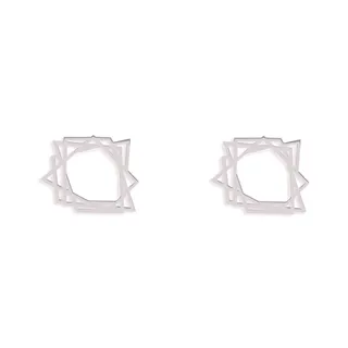 گوشواره نقره Geometric