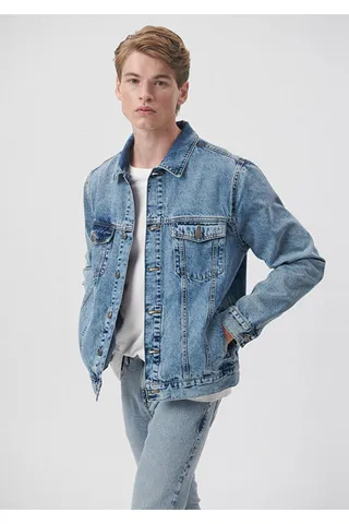 MaviRay Authentic College Jean Jacket Oversize   Wide Cut -85373