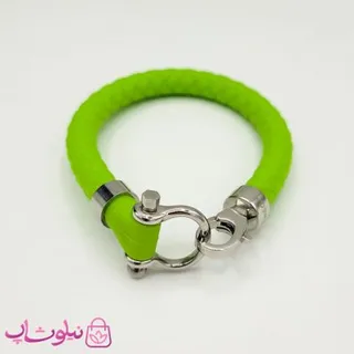 دستبند امگا رابر زنانه سبز کیفیت مستر