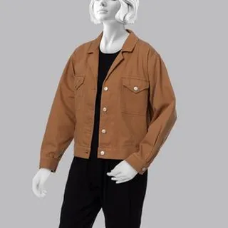 کت زنانه آر اِن اِس مدل 11122213 رنگ نسکافهای