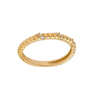 انگشتر طلا 18 عیار زنانه کیا گالری مدل AR486