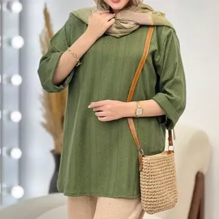 شومیز یقه کوبایی جنس مراکشی 