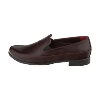 کفش زنانه چرمیران مدل  چرم طبیعی کد 00770274 رنگ زرشکی