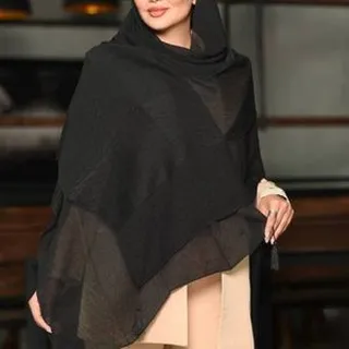 شال پلیسه سوپرنخ منگوله‌دار