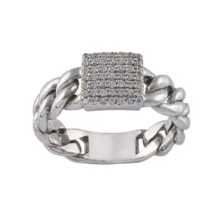 انگشتر نقره زنانه جواهری سون مدل 2620